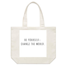 Load image into Gallery viewer, The Happy Prophet - Shoulder Canvas Tote Bag